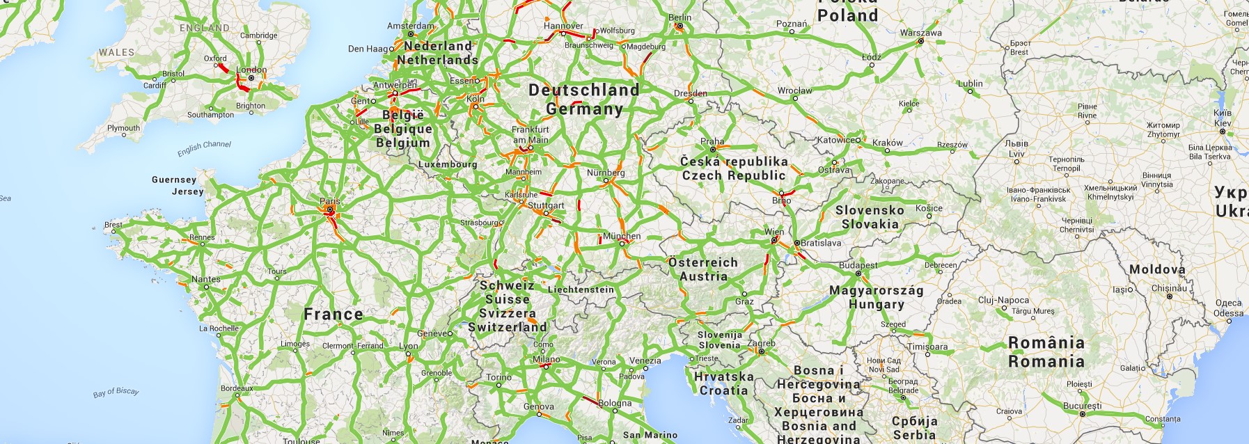 Live trafik fra Google
