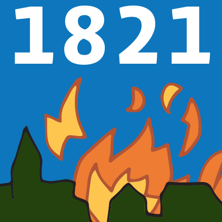 1821 logo